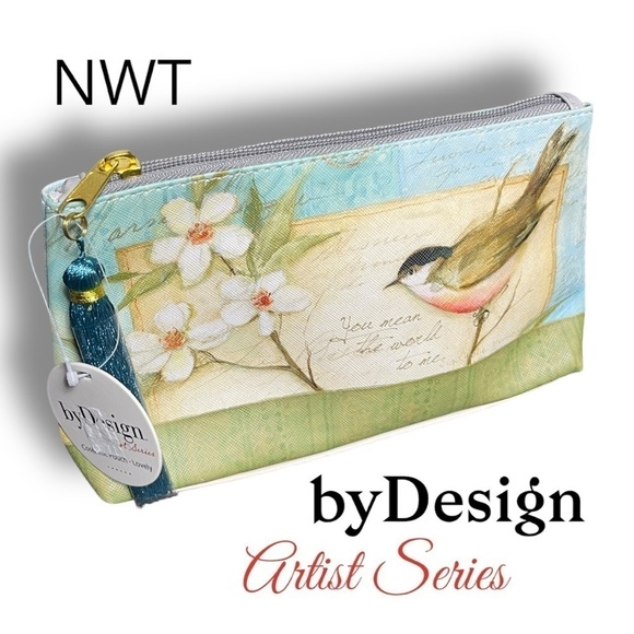 BYDESIGN Artist Series NWT Makeup Bag Cosmetic Pouch – Lovely Clutch Demacado - Picture 1 of 6